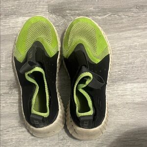 Skechers Kids' Neon Green and Black Sneakers